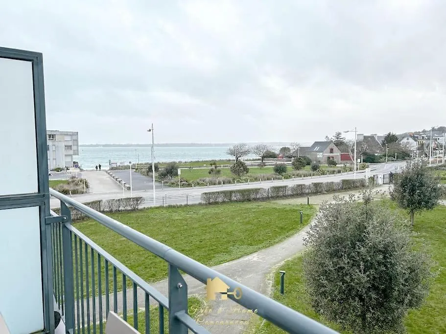Au Gre Des Vagues, Vue Mer, Wifi, Piscine Chauffee Concarneau Apartment