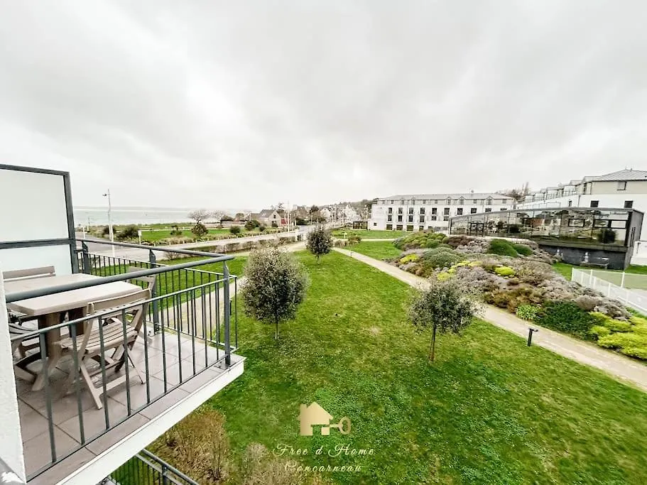 Apartment Au Gre Des Vagues, Vue Mer, Wifi, Piscine Chauffee Concarneau